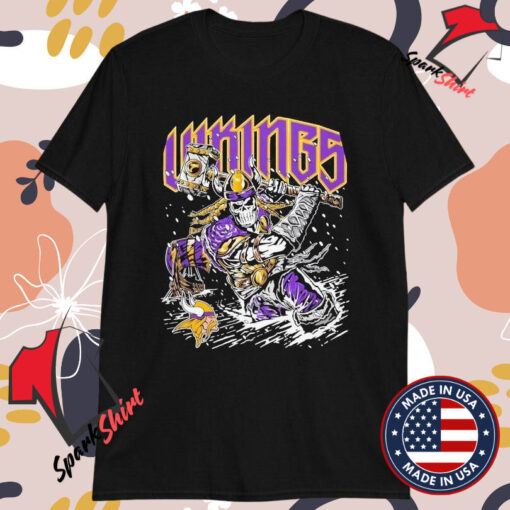 Warren Lotas Blizzard Minnesota Vikings T-Shirts