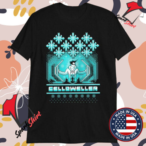 Celldweller Frozen Ugly Holiday Christmas T-shirts