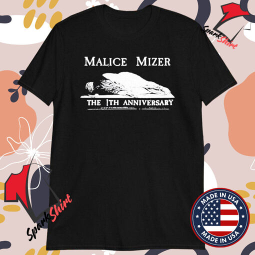 Malice Mizer The 1Th Anniversary T-shirts