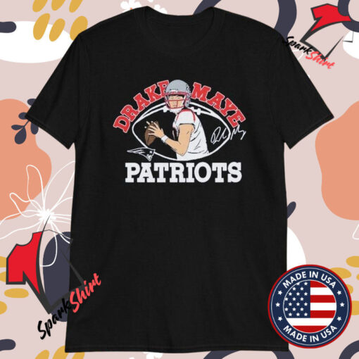 New England Patriots Drake Maye Signature T-shirts